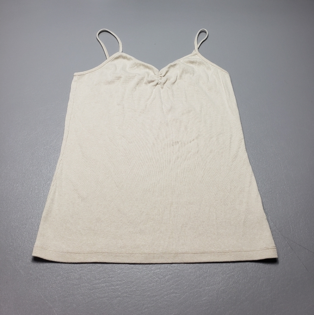 no boundaries light cream tank top women's size XL 15-17
